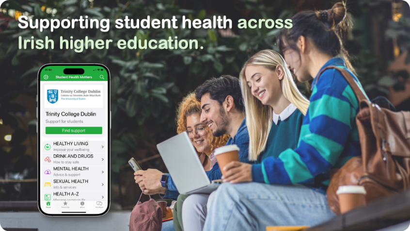 The Student Health Matters app supports students across Ireland